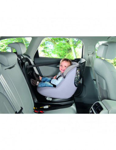 Housse de protection universelle, transparente, pour dossier de siège de voiture  pour bébé enfant et enfants - 2PCS