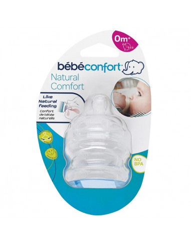 Bebe Confort Tétines Natural comfort Silicone +0 m