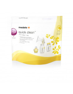 Medela Quick Clean Sachets sterilisation Micro-ondes