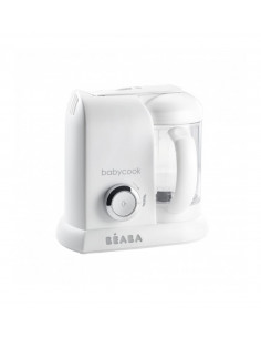 Beaba Babycook Solo White Silver Robot cuiseur-mixeur