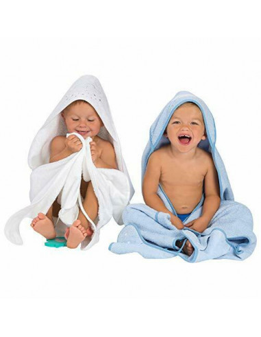 Cape De Bain Bebe Tablier Bleu Clevamama Bebeconcept Com