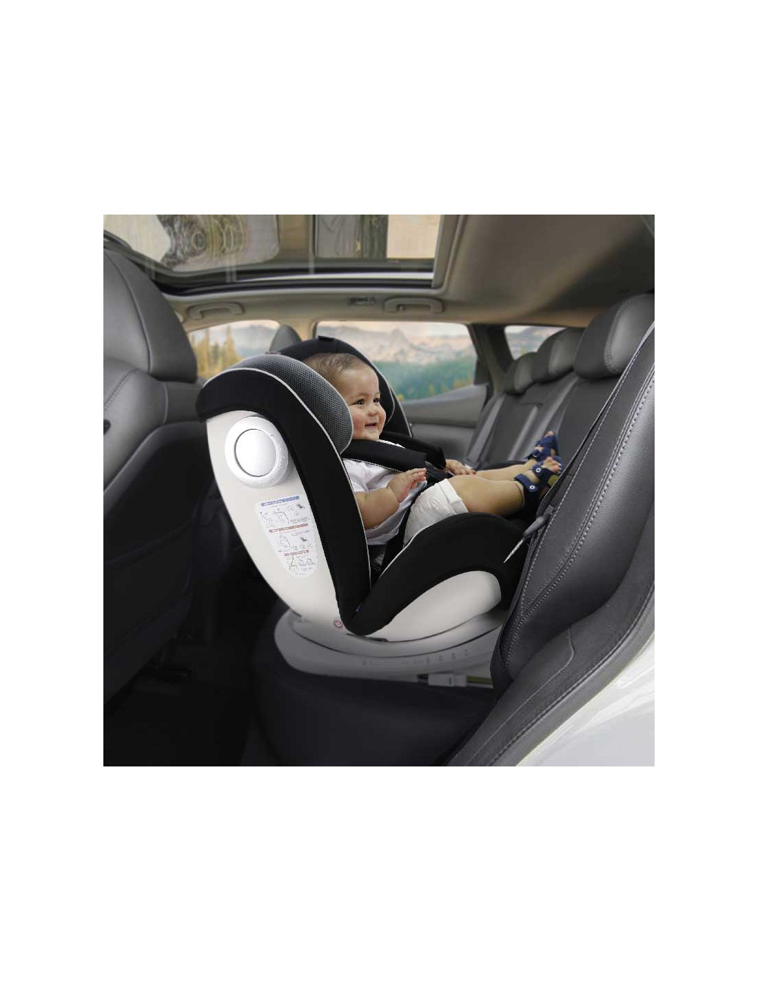 Siège auto 0-36 kg pivotant 360º TUTTO FIX Asalvo – Baby Concept