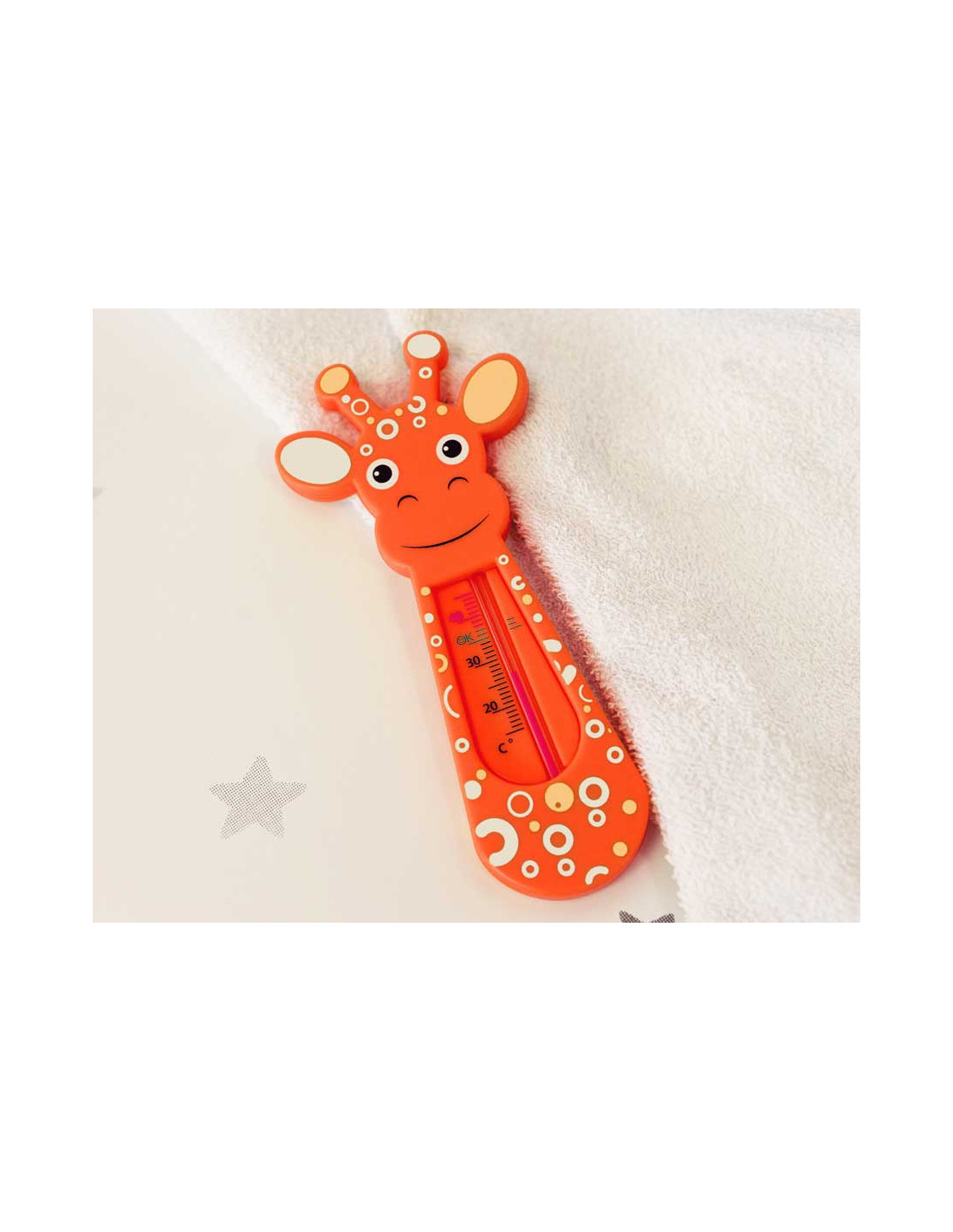 Thermomètre chambre bébé forme girafe