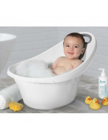 Baignoire ergonomique Bébé, le bain avec confort et sécurité optimale