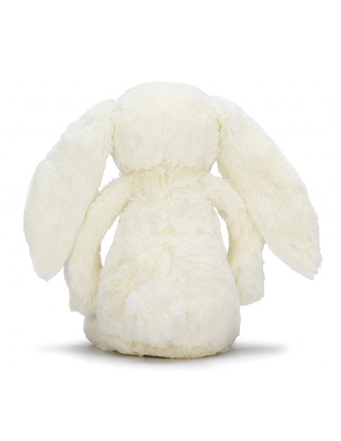 Peluche lapin liberty médium couleur beige