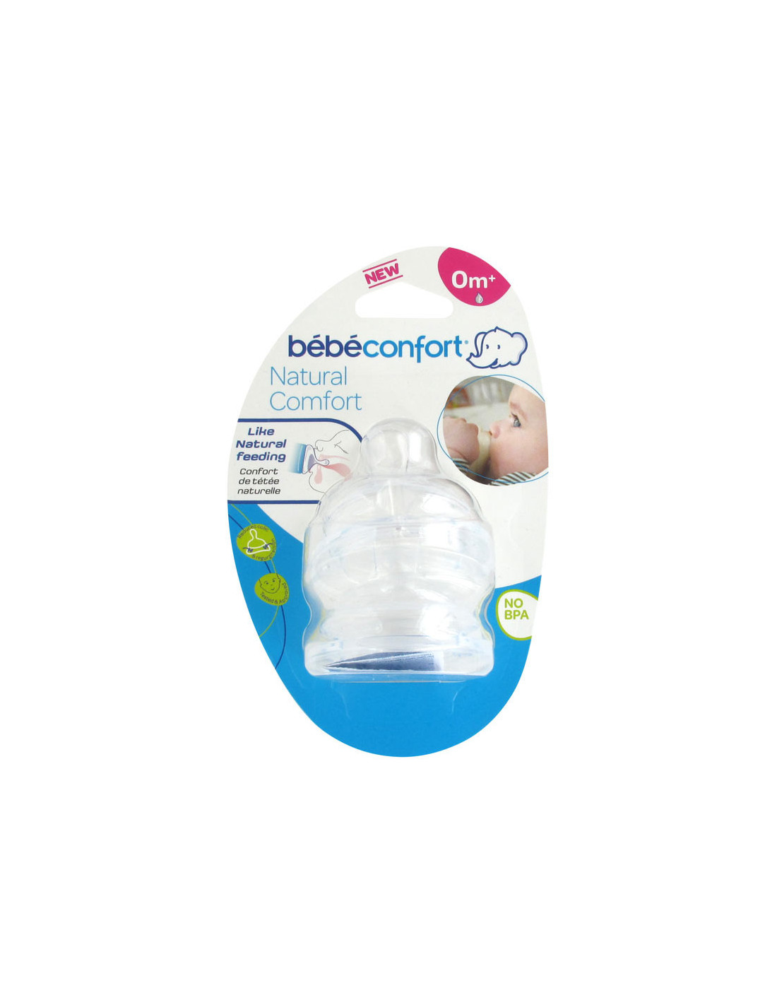 Bébé Confort - Sucette physiologique silicone t.2, Livraison Gratuite 24/48h