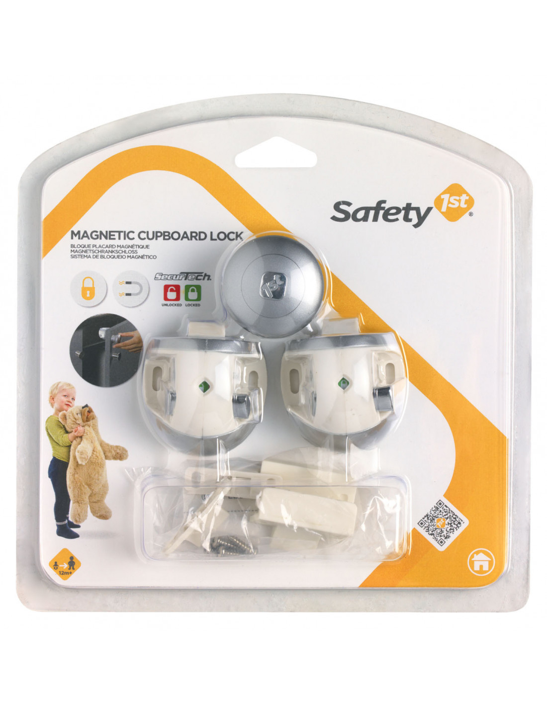 Bloc de tiroir de sécurité magnétique pour bébé - colle - aide à  l'installation - sécurité de garde-robe enfant, bloc tiroir, bloc de porte  de sécurité bébé