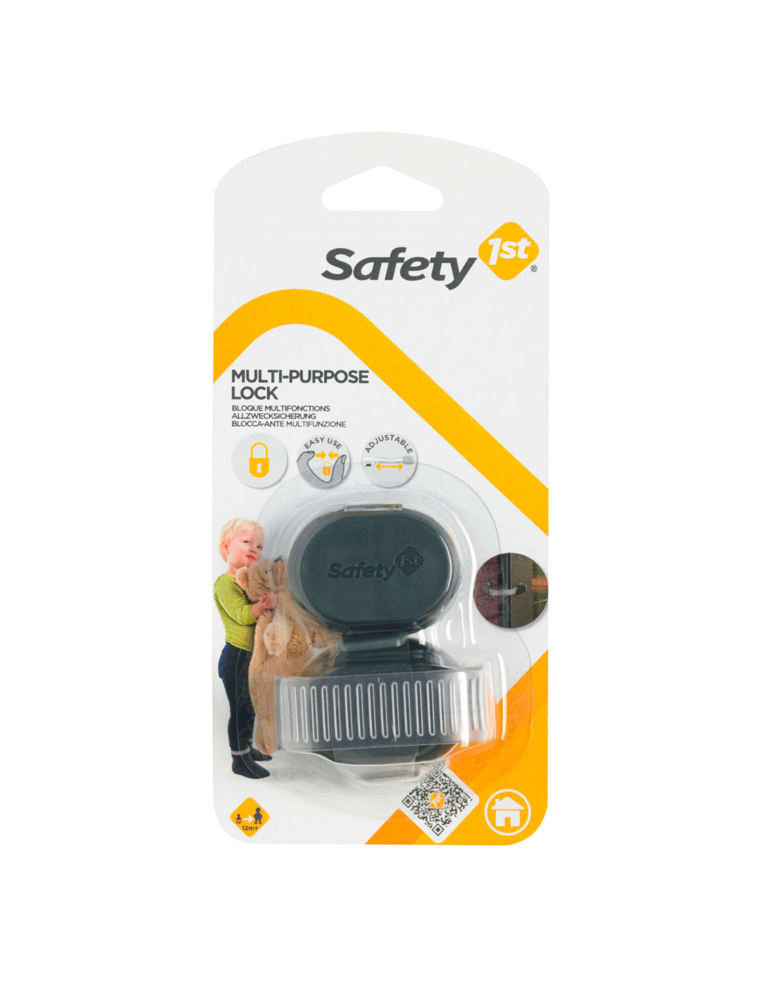 SAFETY FIRST Bloque placard adhesif pas cher 